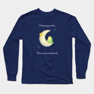 I love you to the moon Long Sleeve T-Shirt